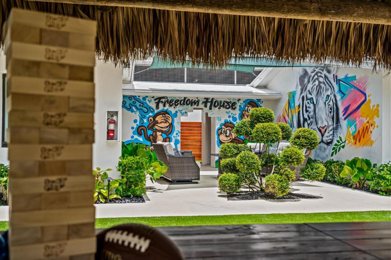 Villa The Freedom House • Urban Oasis • Eclectic Retreat Fort Lauderdale Exterior foto